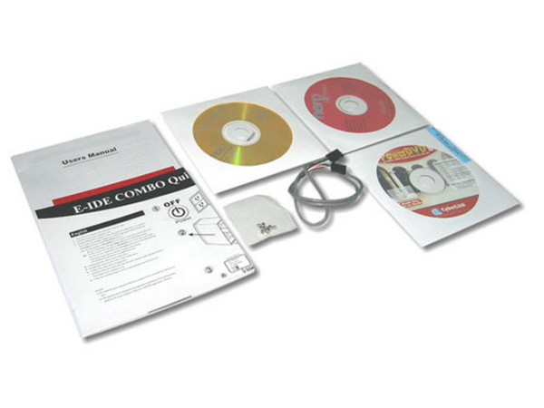 Combo LiteOn, Quemador de CDs 48x/24x/48x + DVD de 16x(Lectura), Color Negro.