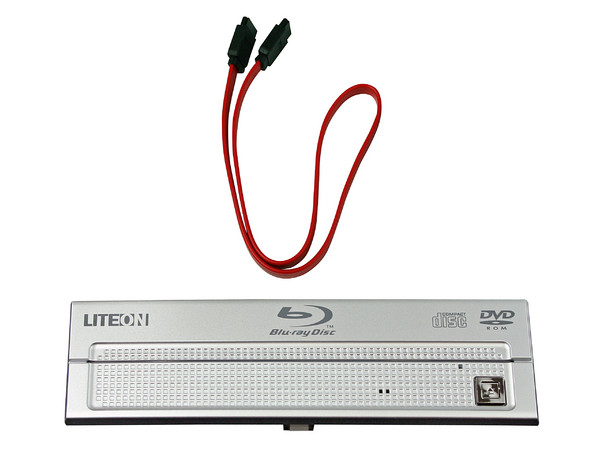Lectora de Discos Blu-ray Liteon, Interna, 4X, SATA. Incluye caratulas Negra y Plateada