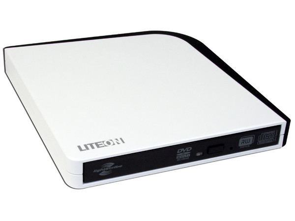 Quemador Liteon Externo Slim USB 2.0, Blanco:
no necesita cable de alimentación,
DVD+RW: Graba/Regraba/Lee: 8x/8x/8x,
DVD+R DL: Graba 6X, DVD-R DL: Graba 6X,
DVD-RW: Graba/Regraba/Lee: 8x/6x/8x,
CD-RW: Graba/Regraba/Lee: 24x/24x/24x