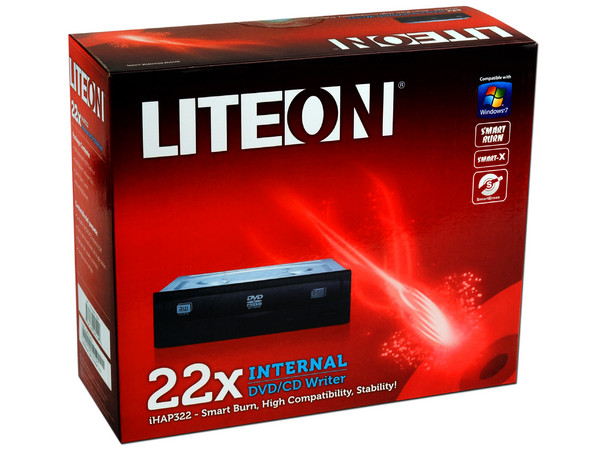 Quemador LiteOn, IDE:
DVD+RW: Graba/Regraba/Lee: 22x/8x/16x,
DVD+R DL: 8x, DVD-R DL: 8x, DVD-RAM: 12x,
DVD-RW: Graba/Regraba/Lee: 22x/6x/16x,
CD-RW: Graba/Regraba/Lee: 48x/32x/48x