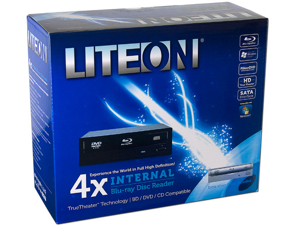 Lectora de Discos Blu-ray Liteon, Interna, 4X, SATA.