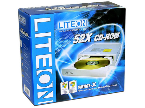 Unidad de CD-ROM LiteOn 52X, Interno