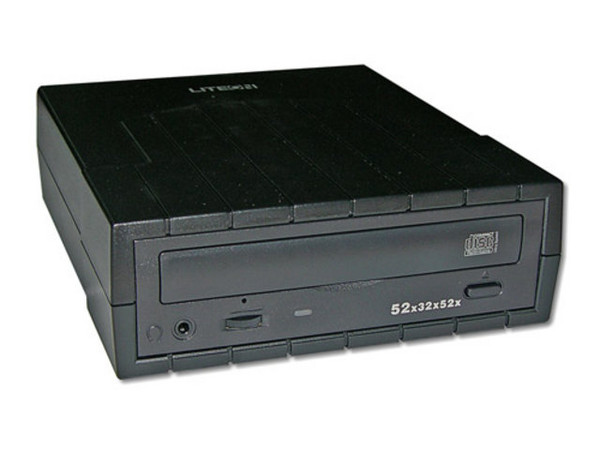 Quemador de CDs Externo LiteOn Graba/Regraba/Lee: 52X/32X/52X, Interfase USB 2.0, Color Negro