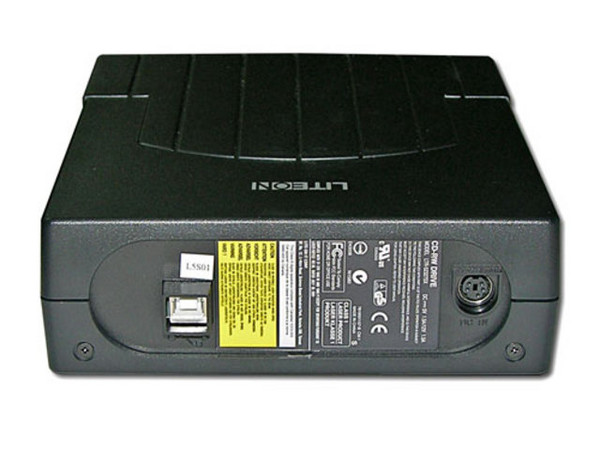 Quemador de CDs Externo LiteOn Graba/Regraba/Lee: 52X/32X/52X, Interfase USB 2.0, Color Negro