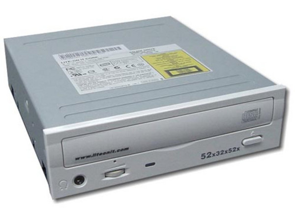 Quemador de CDs LiteOn, Interno, Velocidades Graba/Regraba/Lee : 52x/32x/52x.