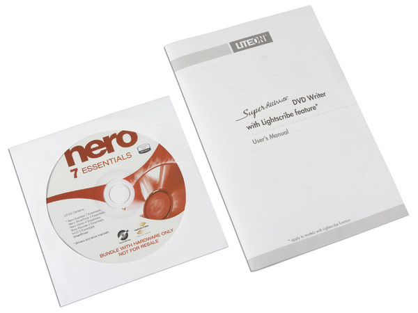 Quemador Liteon, Lightscribe! IDE::
DVD+RW: Graba/Regraba/Lee: 22x/8x/16x,
DVD+R DL: 8x, DVD-R DL: 8x, DVD-RAM: 12x,
DVD-RW: Graba/Regraba/Lee: 22x/6x/16x,
CD-RW: Graba/Regraba/Lee: 48x/32x/48x