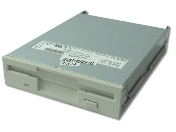Unidad de Disquetes de 1.44Mb NEC, Beige