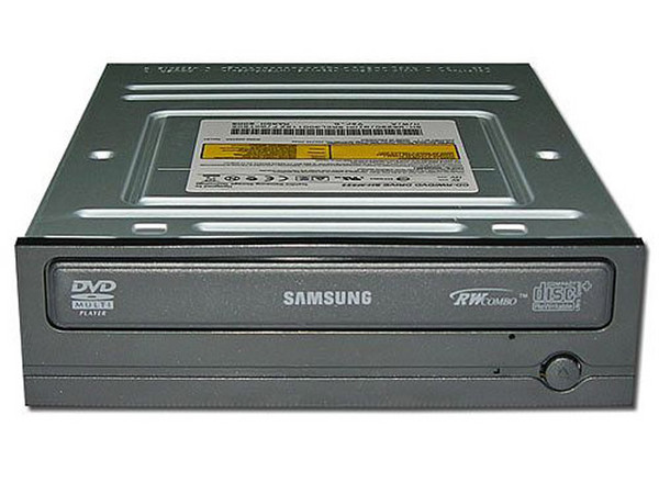 Combo Samsung Quemador de CDs 52x/32x/48x + DVD 16X (Solo Lectura), Color Negro. Presentación OEM (Sin Caja).