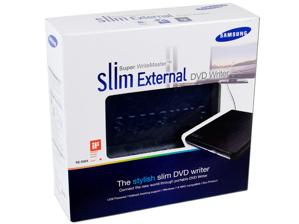 Quemador Samsung Externo Slim USB 2.0, Azul:
no necesita cable de alimentación,
DVD+RW: Graba/Regraba/Lee: 8x/8x/8x,
DVD+R DL: Graba 6X, DVD-R DL: Graba 6X,
DVD-RW: Graba/Regraba/Lee: 8x/6x/8x,
CD-RW: Graba/Regraba/Lee: 24x/24x/24