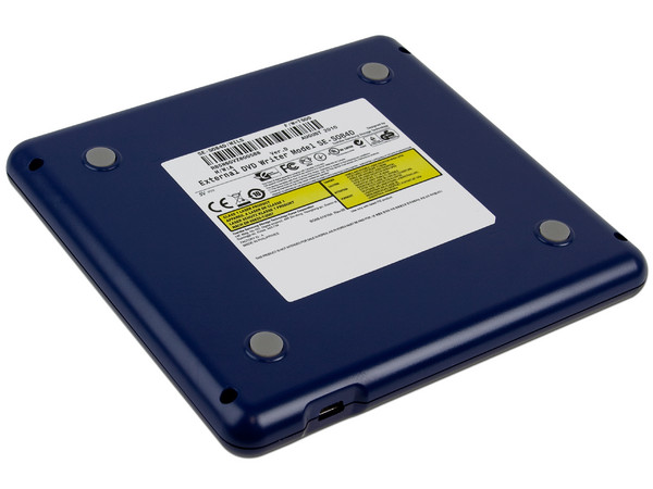 Quemador Samsung Externo Slim USB 2.0, Azul:
no necesita cable de alimentación,
DVD+RW: Graba/Regraba/Lee: 8x/8x/8x,
DVD+R DL: Graba 6X, DVD-R DL: Graba 6X,
DVD-RW: Graba/Regraba/Lee: 8x/6x/8x,
CD-RW: Graba/Regraba/Lee: 24x/24x/24