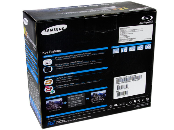 Combo Samsung Lectora de Discos Blu-ray y quemadora de DVD/CD, Interna, 12X, SATA.