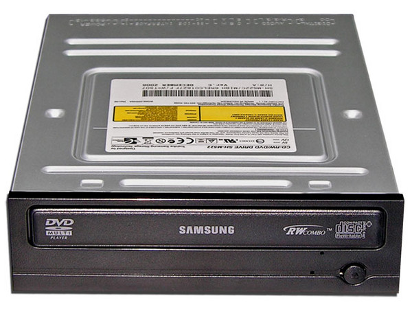 Combo Samsung Quemador de CDs 52x/32x/52x + DVD 16X (Solo Lectura)