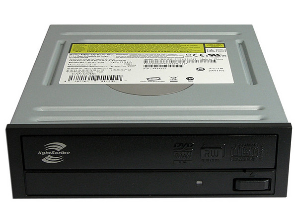 Quemador Sony NEC LightScribe, Color Negro (OEM):
DVD+RW: Graba/Regraba/Lee: 20x/8x/16x,
DVD+RDL, DVD-RDL: Graba 8X, DVD-RAM:12X,
DVD-RW: Graba/Regraba/Lee: 20x/6x/16x,
CD-RW: Graba/Regraba/Lee: 48x/32x/48x