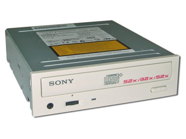 Quemador de CDs Sony, Interno, Velocidades Graba/Regraba/Lee: 52x/32x/52x