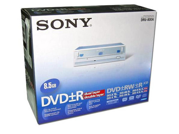 Quemador Sony, Multiformato(DVD/CD-RW):
DVD+RW: Graba/Regraba/Lee: 16x/8x/16x,
DVD±R DL: Graba/Lee: 4X,
DVD-RW: Graba/Regraba/Lee: 16x/6x/16x,
CD-RW: Graba/Regraba/Lee: 48x/24x/48x