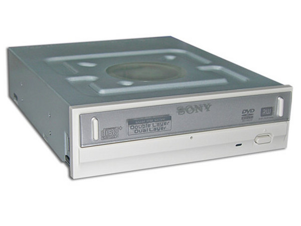 Quemador Sony, Multiformato Color Beige/Plateado:
DVD+RW: Graba/Regraba/Lee: 16x/8x/16x,
DVD+R DL: 8x, DVD-R DL: 6x, DVD-RAM: 5x,
DVD-RW: Graba/Regraba/Lee: 16x/6x/16x,
CD-RW: Graba/Regraba/Lee: 48x/32x/48x