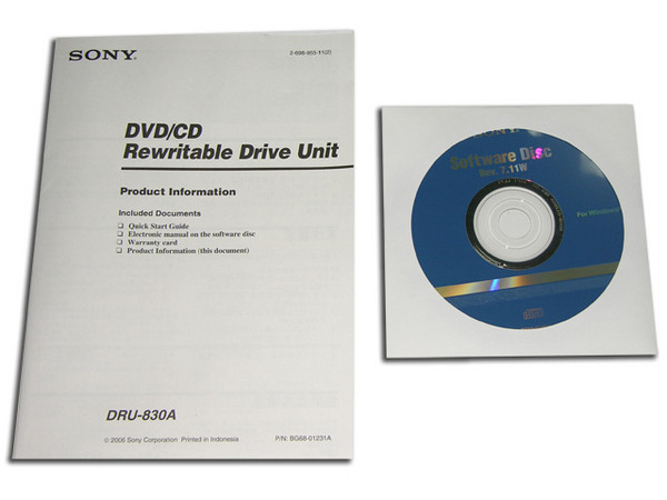 Quemador Sony, Multiformato Color Beige/Plateado:
DVD+RW: Graba/Regraba/Lee: 18x/8x/16x,
DVD+R DL: 8x, DVD-R DL: 8, DVD-RAM: 12x,
DVD-RW: Graba/Regraba/Lee: 18x/6x/16x,
CD-RW: Graba/Regraba/Lee: 48x/32x/48x