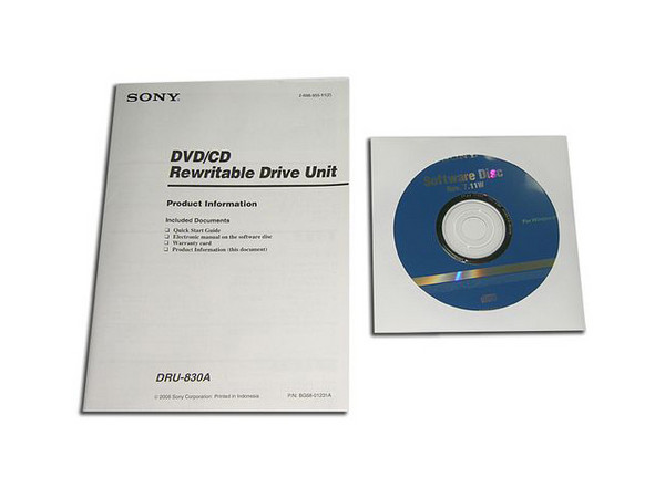Quemador Sony, Multiformato Color Negro:
DVD+RW: Graba/Regraba/Lee: 18x/8x/16x,
DVD+R DL: 8x, DVD-R DL: 8, DVD-RAM: 12x,
DVD-RW: Graba/Regraba/Lee: 18x/6x/16x,
CD-RW: Graba/Regraba/Lee: 48x/32x/48x