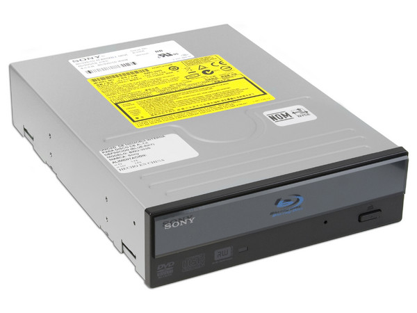 Quemador Blu-ray Sony, Serial ATA:
BD-R 8X, BD-RE 2X, DVD 16X,
DVD+R DL: 8X, DVD-R DL: 8X
