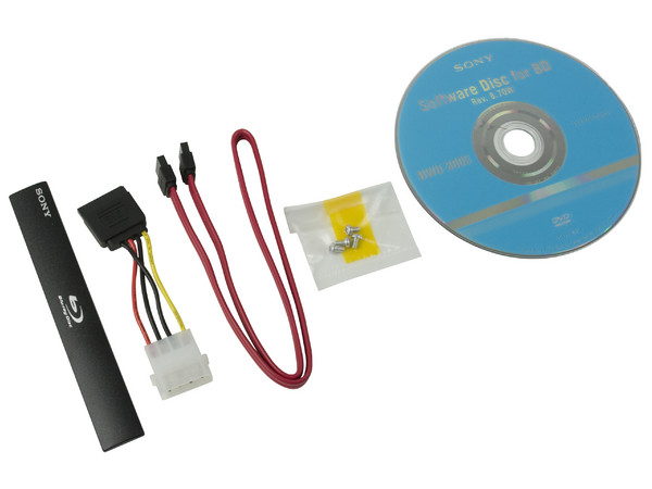 Quemador Blu-ray Sony, Serial ATA:
BD-R 8X, BD-RE 2X, DVD 16X,
DVD+R DL: 8X, DVD-R DL: 8X