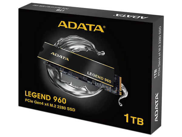 Unidad de Estado Sólido ADATA LEGEND 960 de 1TB, M.2 NVMe PCIe 4.0.
