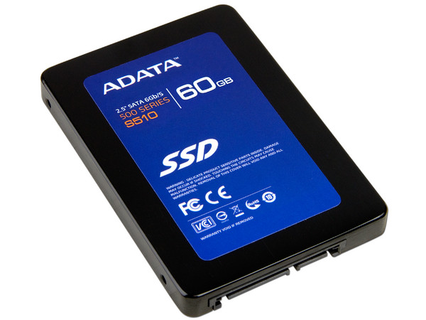 Unidad de Estado Sólido SSD Adata S510 de 60 GB, 2.5