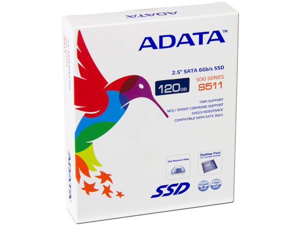 Unidad de Estado Sólido SSD Adata S511 de 120 GB, 2.5
