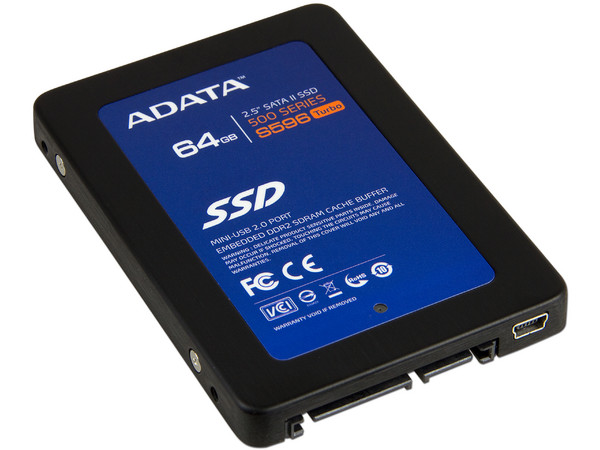 Unidad de Estado Sólido SSD Adata S596 Turbo de 64GB, 2.5