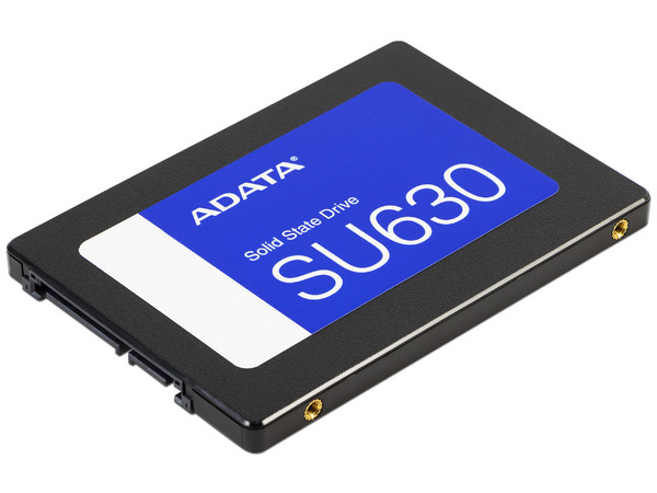 Unidad de Estado Sólido ADATA SU630 de 480GB, Velocidad de lectura de 520MB/s, Velocidad de escritura de 450MB/s, 2.5