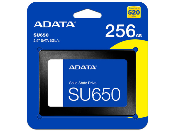 Unidad de Estado Sólido ADATA Ultimate SU650 de 256GB, 2.5