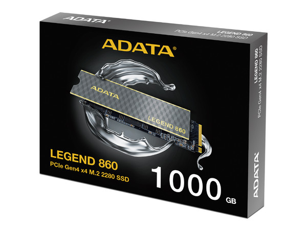 Unidad de Estado Sólido ADATA Legend 860 de 1TB, M.2 NVMe PCIe 4.0.