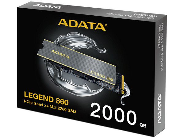 Unidad de Estado Sólido ADATA Legend 860 de 2TB, Velocidad de Lectura de 6000 MB/s, Velocidad de Escritura de 5000 MB/s, M.2 NVMe PCIe 4.0