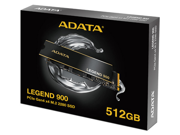 Unidad de Estado Sólido ADATA LEGEND 900 de 512GB, M.2 NVMe PCIe 4.0.