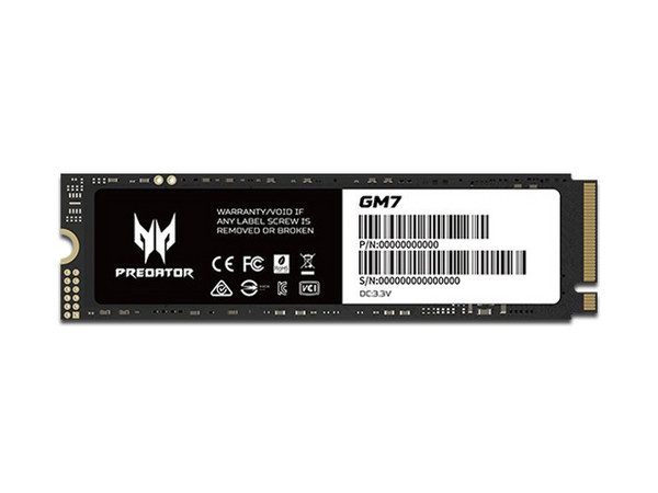 Unidad de Estado Sólido Acer GM7 de 1TB, M.2 NVMe PCIe 4.0.