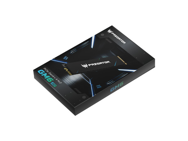 Unidad de Estado Sólido SSD, Predator GM6, M.2, 2TB, 7,200 MB/s.