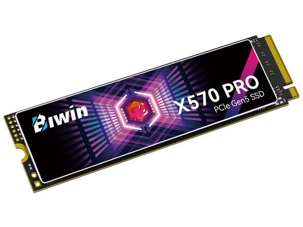 Unidad de Estado Sólido Biwin X570 Pro de 1TB, 1GB DRAM, Velocidad de Lectura 14000MB/s, Velocidad de Escritura de 10500MB/s, M.2 NVMe PCIe 5.0. Color Negro.