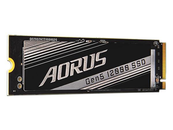 Unidad de Estado Sólido Gigabyte AORUS GEN5 12000 de 2TB, M.2 NVMe PCIe 5.0.
