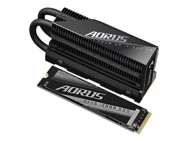 Unidad de Estado Sólido Gigabyte AORUS GEN5 12000 de 2TB, M.2 NVMe PCIe 5.0.