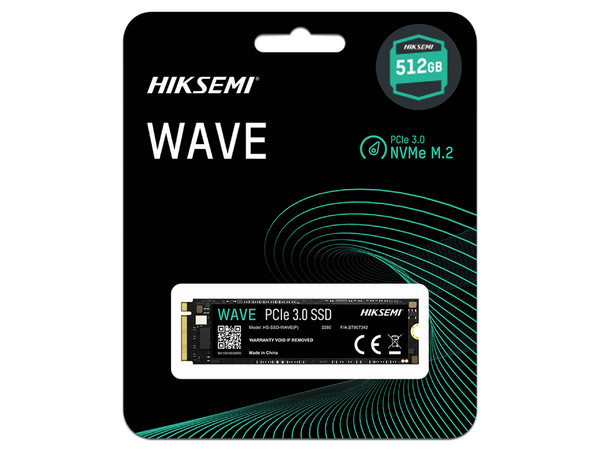 Unidad de Estado Sólido Hiksemi WAVE de 512GB, M.2 NVMe PCIe 3.0. 