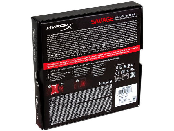 Unidad de Estado Sólido Kingston HyperX Savage de 960 GB, 2.5