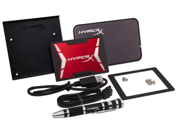 Kit de Unidad de Estado Sólido HyperX Savage SSD de 120 GB GB, 2.5