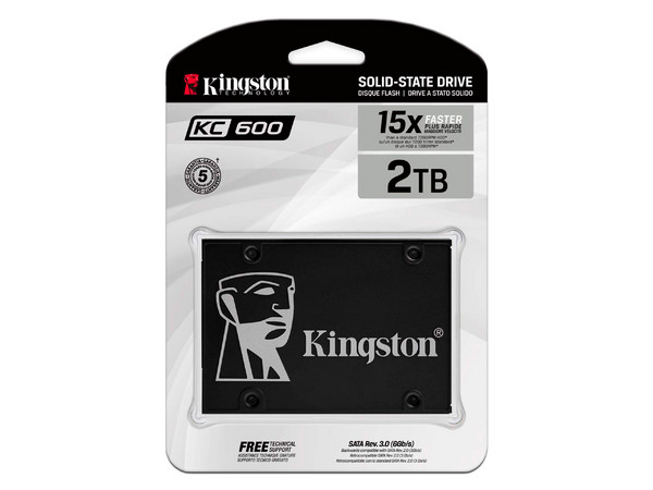 Unidad de Estado Sólido Kingston K600 de 2 TB, 2.5