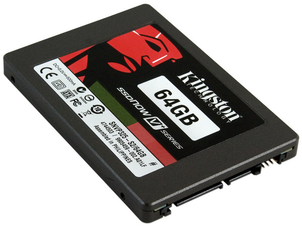 Unidad de Estado Sólido SSD Kingston de 64GB, 2.5