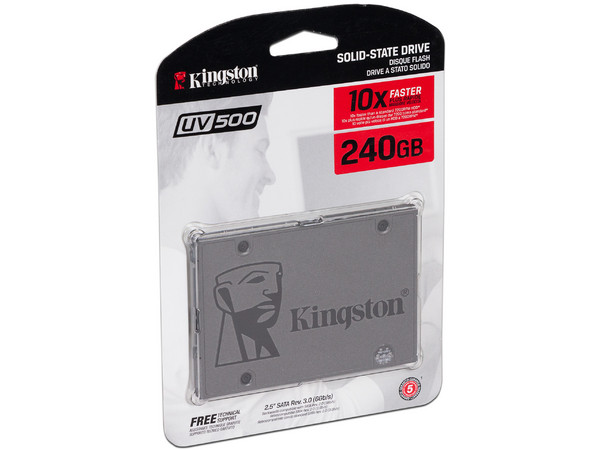Unidad de Estado Sólido Kingston UV500 de 240GB, 2.5