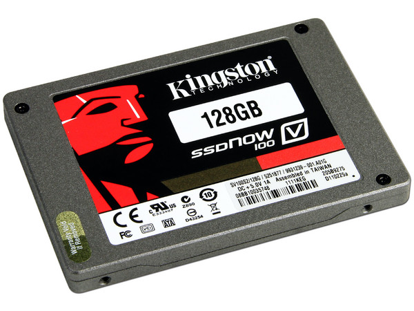 Kit de Unidad de Estado Sólido Kingston SSDNow V100 de 128GB, 2.5