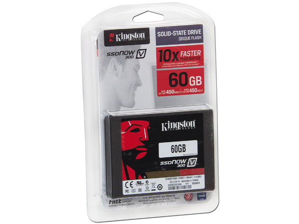 Unidad de Estado Sólido Kingston SSDNow V 300 de 60 GB, 2.5