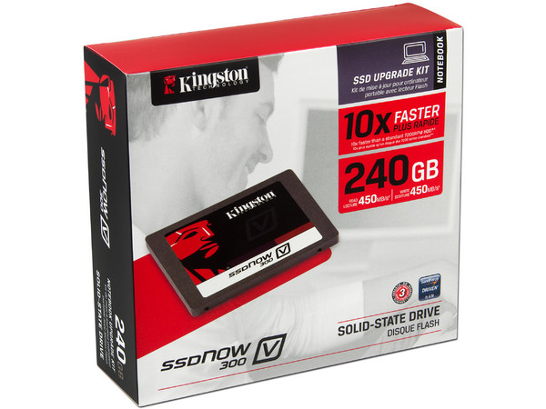 Kit para Laptop de Unidad de Estado Sólido Kingston SSDNow V300 de 240 GB, 2.5