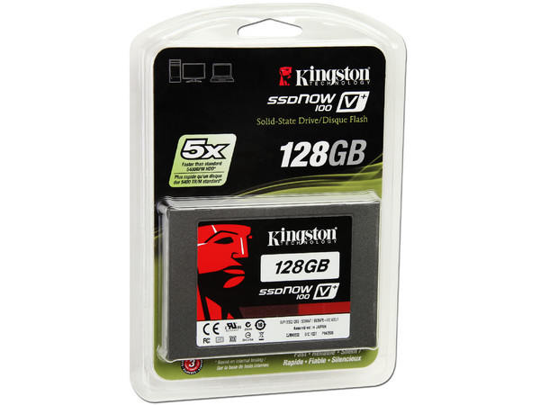 Unidad de Estado Sólido SSD Kingston V+100 de 128GB, 2.5