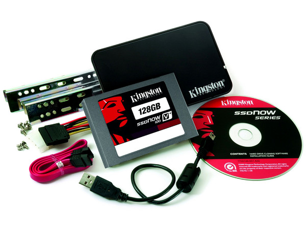 Unidad de Estado Sólido SSD Kingston Kit V+100 de 128GB, 2.5
