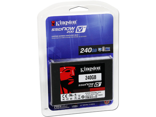 Unidad de Estado Sólido Kingston SSDNow V+200 de 240GB, 2.5